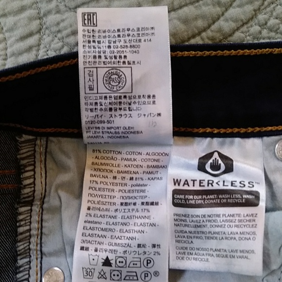 Levi's 724 high rise straight jeans. - Picture 5 of 6